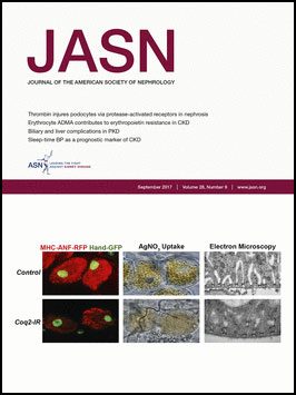 Journal of the American Society of Nephrology September 2017 cover