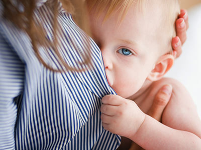 toddler nursing