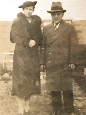 Ms great grandmother and grandfather