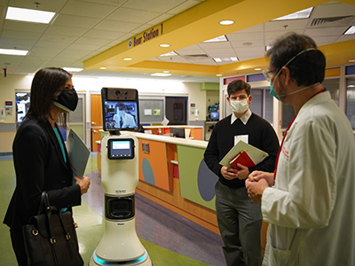 FCC Chairwoman Jessica Rosenworcel visited Children’s National Hospital