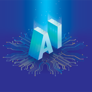 AI chip illustration