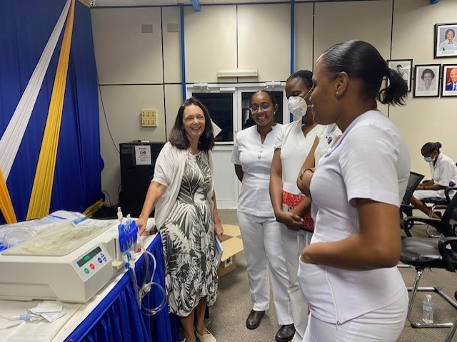 scenes from nephrology training in Jamaica