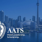 Toronto skyline with AATS logo