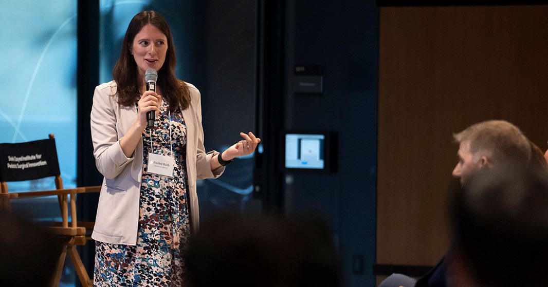 A speaker at the 2nd annual Children’s National Hospital-Virginia Tech Symposium on AI for Pediatric Health