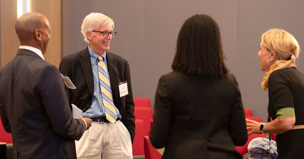 Audience members at the NIAID Conference