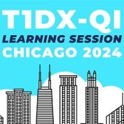 the 8th Annual 2024 T1DX-QI logo