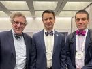 Dr. Gaillard, Dr. Schreiber and Dr. Cohen from Children’s National Hospital at the 2024 American Epilepsy Society meeting.