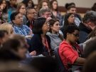 audience members at a conference