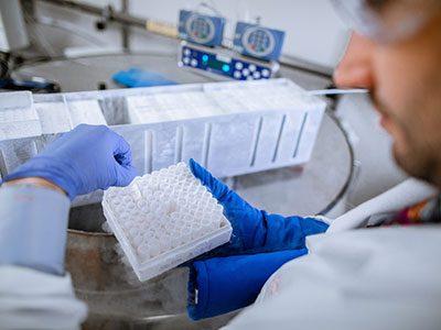 scientist working in a lab