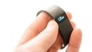close up of a Fitbit in a person's hand