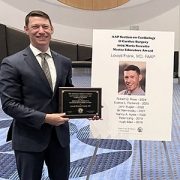 Lowell Frank, MD, with the 2025 Maria Serratto Master Educator Award