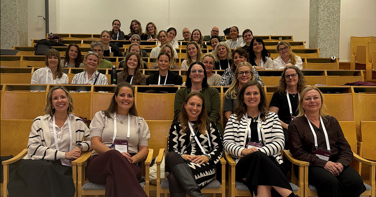 Participants in the nursing track at the European Pediatric Colorectal and Pelvic Reconstruction meeting.