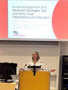 Lindsay Clark, PA, presents at the meeting