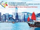 Advertisement for the 2025 World Congress of Pediatric Cardiology and Cardiac Surgery