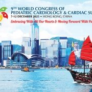 Advertisement for the 2025 World Congress of Pediatric Cardiology and Cardiac Surgery
