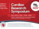 Cardiac Research Symposium flyer