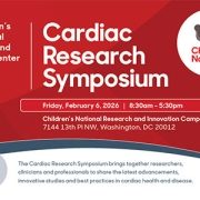 Cardiac Research Symposium flyer