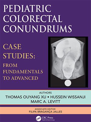 The cover of Pediatric Colorectal Conundrums, Case Studies: From Fundamental to Advanced