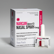 bottle of narcan