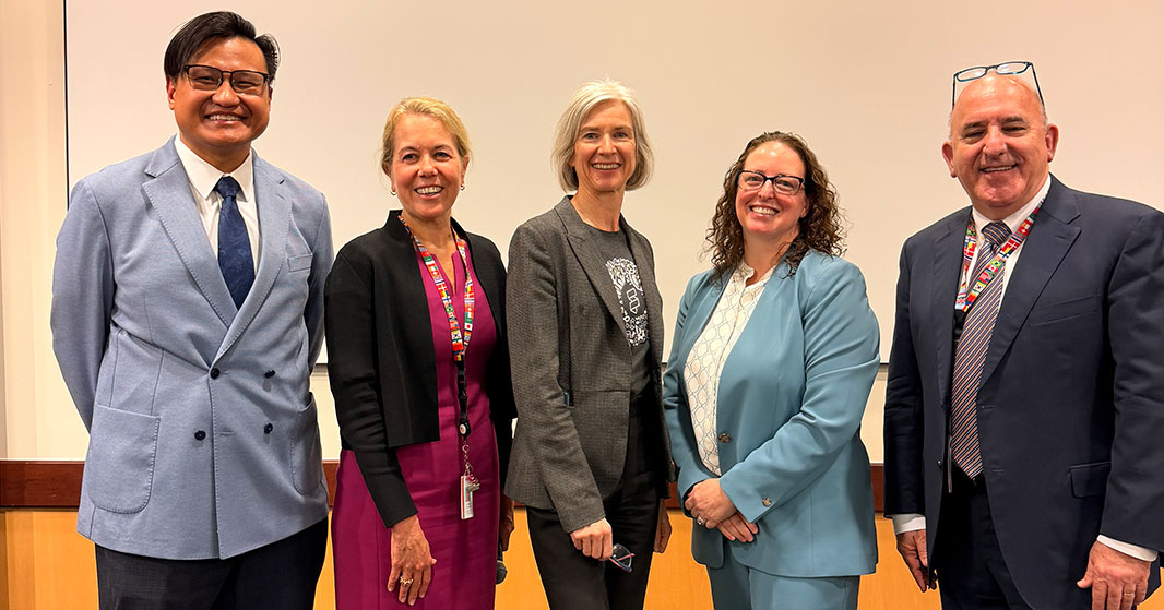 Jennifer Doudna and Children's National employees