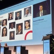 Dr. Dauber presenting at the 64th annual European Society for Paediatric Endocrinology (ESPE) meeting