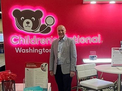 Dr. Dome, North American Continental President of SIOP, represents Children’s National at SIOP 2026.