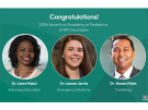 Congratulations! 2026 American Academy of Pediatrics (AAP) Awardees Dr. Lanre Falusi, Dr. Lenore Jarvis and Dr. Vasum Peiris.